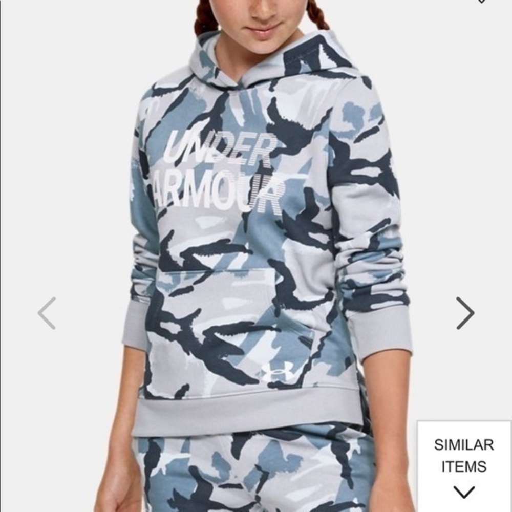 Under Armour Rival Fleece Wordmark Hoodie